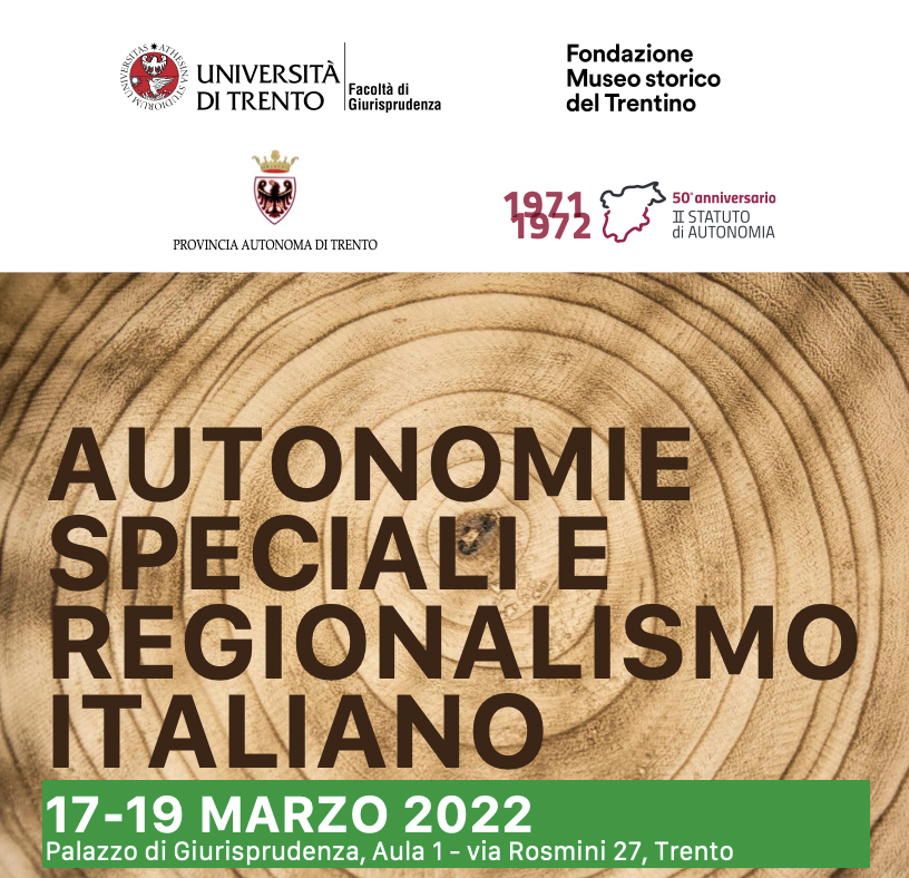 Autonomie speciali e regionalismo italiano
